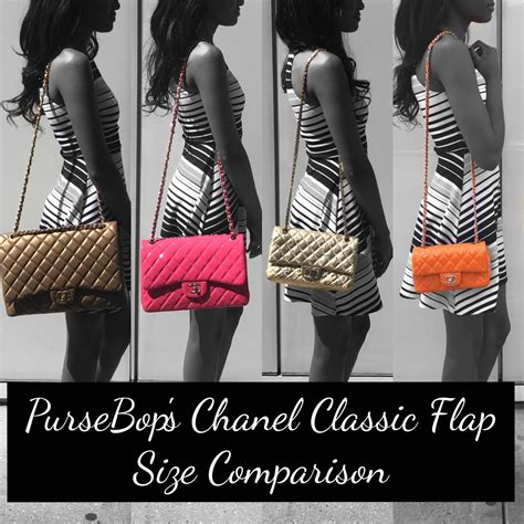 classic flap bag chanel sizes|Chanel timeless classic flap bag.